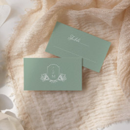 Tarjeta de lugar de Escudo de la vendimia de salvi