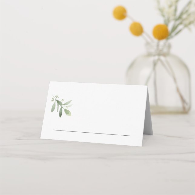 tarjeta de lugar de evento o boda (Anverso)