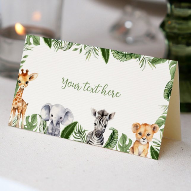 Tarjeta de lugar de fiesta de cumpleaños para anim (Subido por el creador)