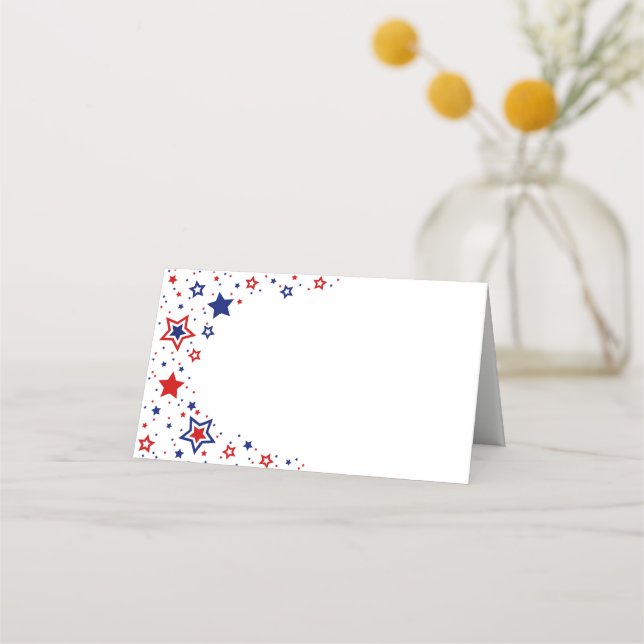 Tarjeta de lugar de nombre (Anverso)