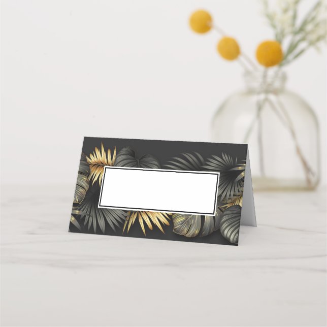 Tarjeta de lugar de nombre (Anverso)