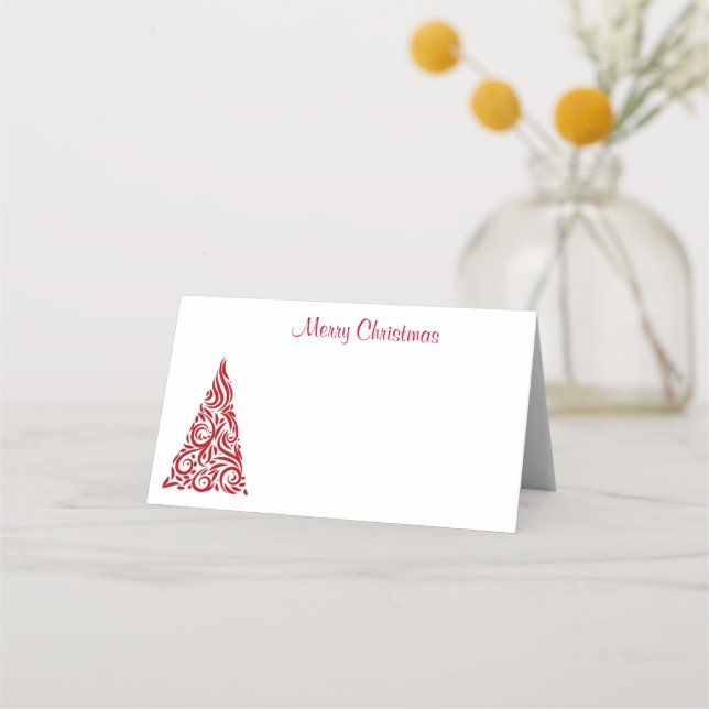 Tarjeta de lugar de nombre (Anverso)