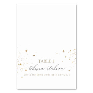 tarjeta de lugar del boda, tarjeta de nombre Calli