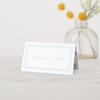 Tarjeta de lugar elegante y nimilenario