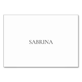 Tarjeta de lugar plana moderna simple