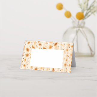 Tarjeta de lugar plegado, estilo plegado: horizont