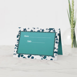 Tarjeta de lugar| Tarjeta de lugar elegante