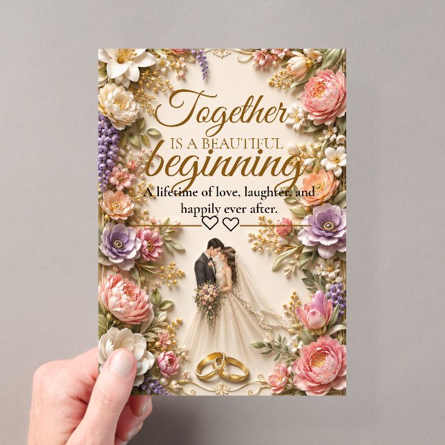 Tarjeta de lujo editable para invitación de boda (Insitu (portátil))