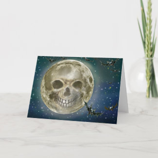 Tarjeta de Luna de Cráneo