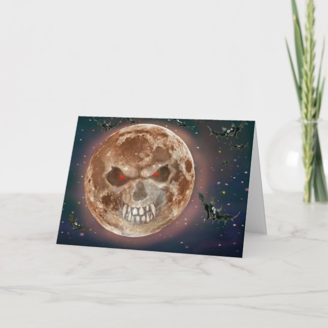 Tarjeta de Luna de Cráneo (Anverso)