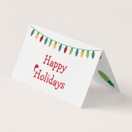 Tarjeta de luz para navidades #HolidayZ