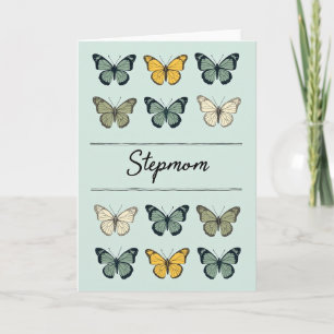 Tarjeta de Madrastra Mariposa Acuática