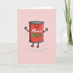 Tarjeta de Madre Amorosa y Alegre