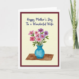 Tarjeta de Madre de Hermoso Ramo