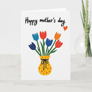 Tarjeta de Madre de Lunares