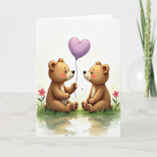 Tarjeta de Madre del Bosque Dulce