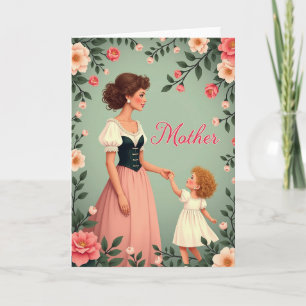 Tarjeta de Madre e Hijo Dulce