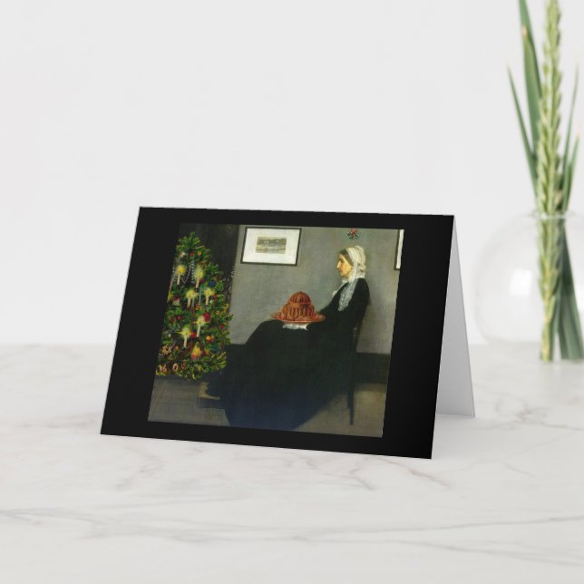 Tarjeta de madre Navidad de informante (Anverso)