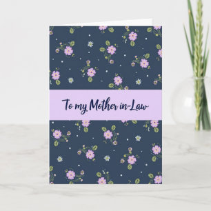 Tarjeta de Madre Política de Lavanda