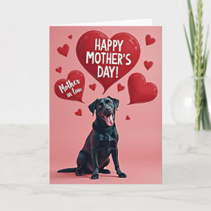 Tarjeta de Madres Amantes Retriever