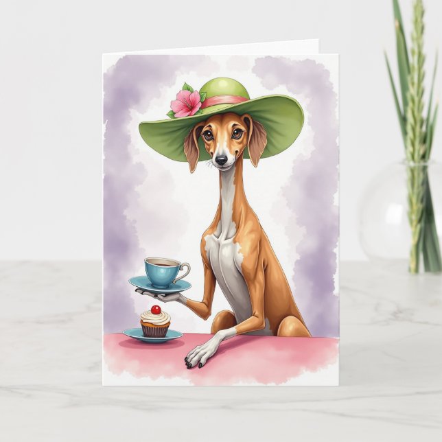 Tarjeta de Madres Caninas Sofisticadas (Anverso)