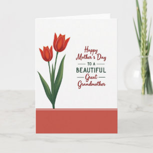 Tarjeta de Madres de Arte Botánico