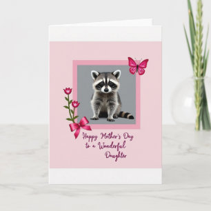 Tarjeta de madres de criaturas rayadas