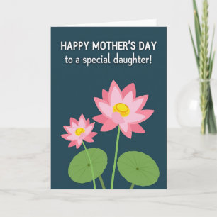 Tarjeta de Madres de Hija Especial