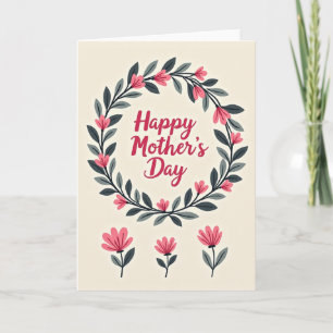 Tarjeta de madres de hoja verde azulada