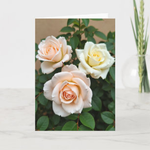 Tarjeta de Madres Flor de Melocotón