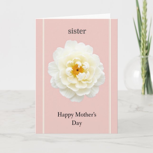 Tarjeta de Madres Ivory Bloom (Anverso)