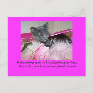 tarjeta de mal día.