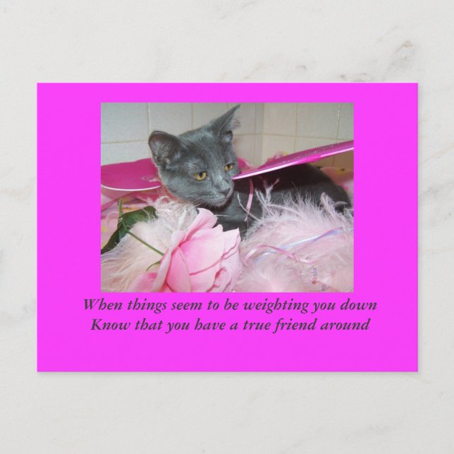 tarjeta de mal día. (Anverso)