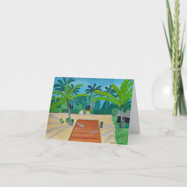 Tarjeta de Maldivas (Anverso)