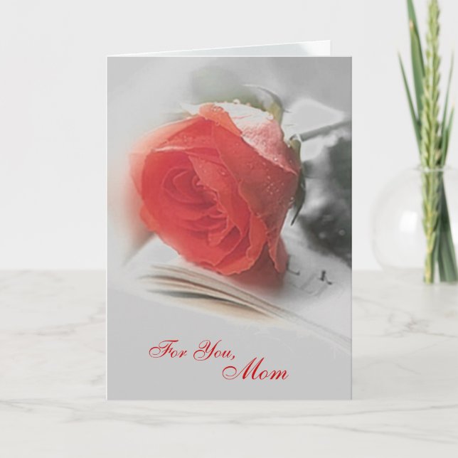 Tarjeta de mamá para ti (Anverso)