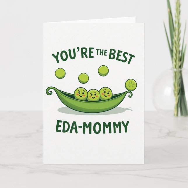 Tarjeta de Mamá Sweet Pea (Anverso)
