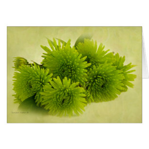 Tarjeta de Mamáes verdes