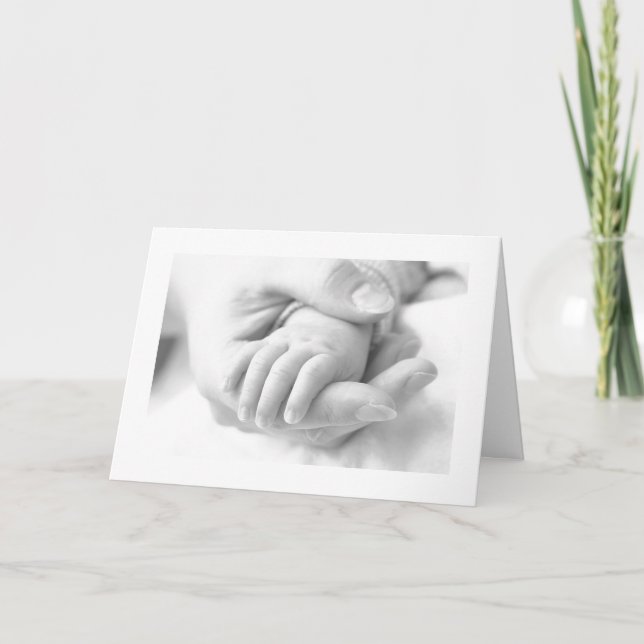 Tarjeta de mano de un niño (Anverso)
