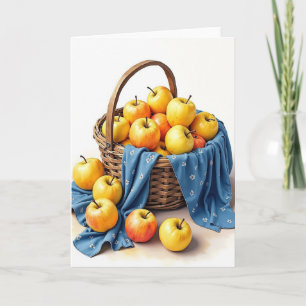 Tarjeta de Manzana Dorada Dulce