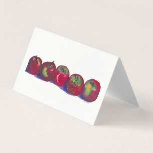 Tarjeta de manzanas MacIntosh