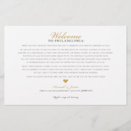 Tarjeta de mapa tinerario del Boda de bienvenida -