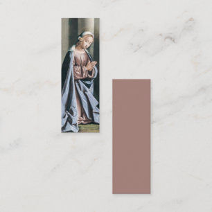 Tarjeta de marcadores de arte de la Virgen Religio