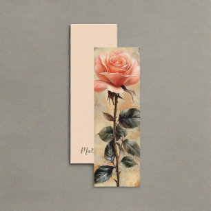 Tarjeta de marcadores Rubor Pink Wildflower