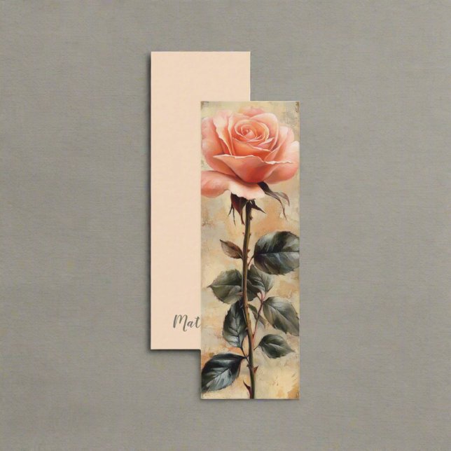 Tarjeta de marcadores Rubor Pink Wildflower (Subido por el creador)
