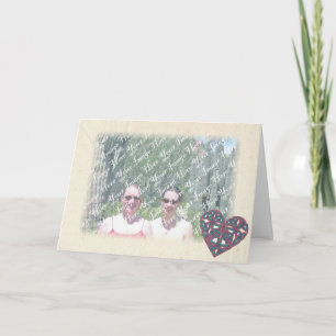 tarjeta de marco de corazón celta 1
