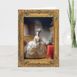 Tarjeta de Marie Antonieta