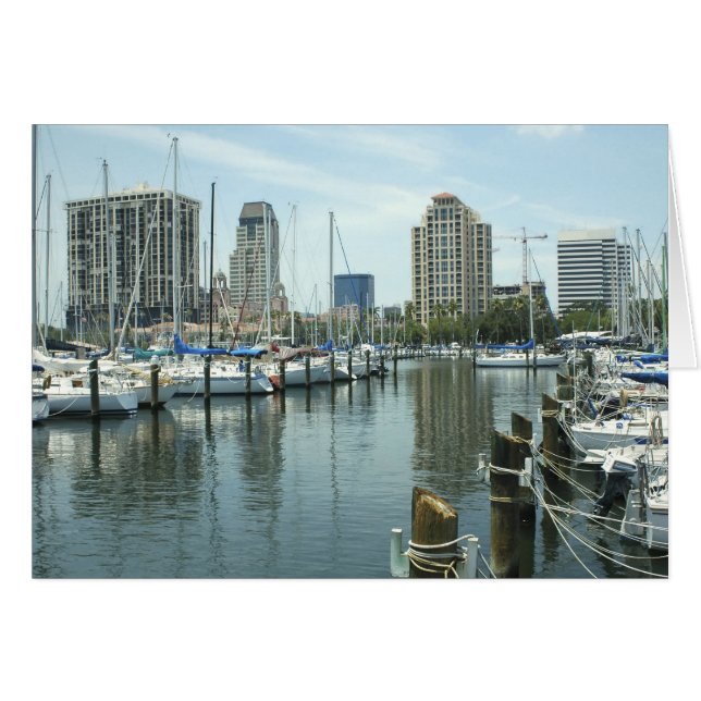 Tarjeta de Marina de San Petersburgo (Anverso (Horizontal))