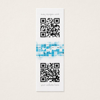 Tarjeta de marketing delgada y complicada