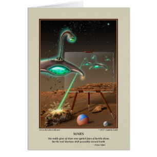 Tarjeta de Marte