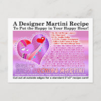Tarjeta de Martini Bring Me Wild Orchids para el D
